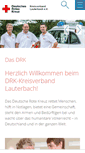 Mobile Screenshot of drk-lauterbach.de